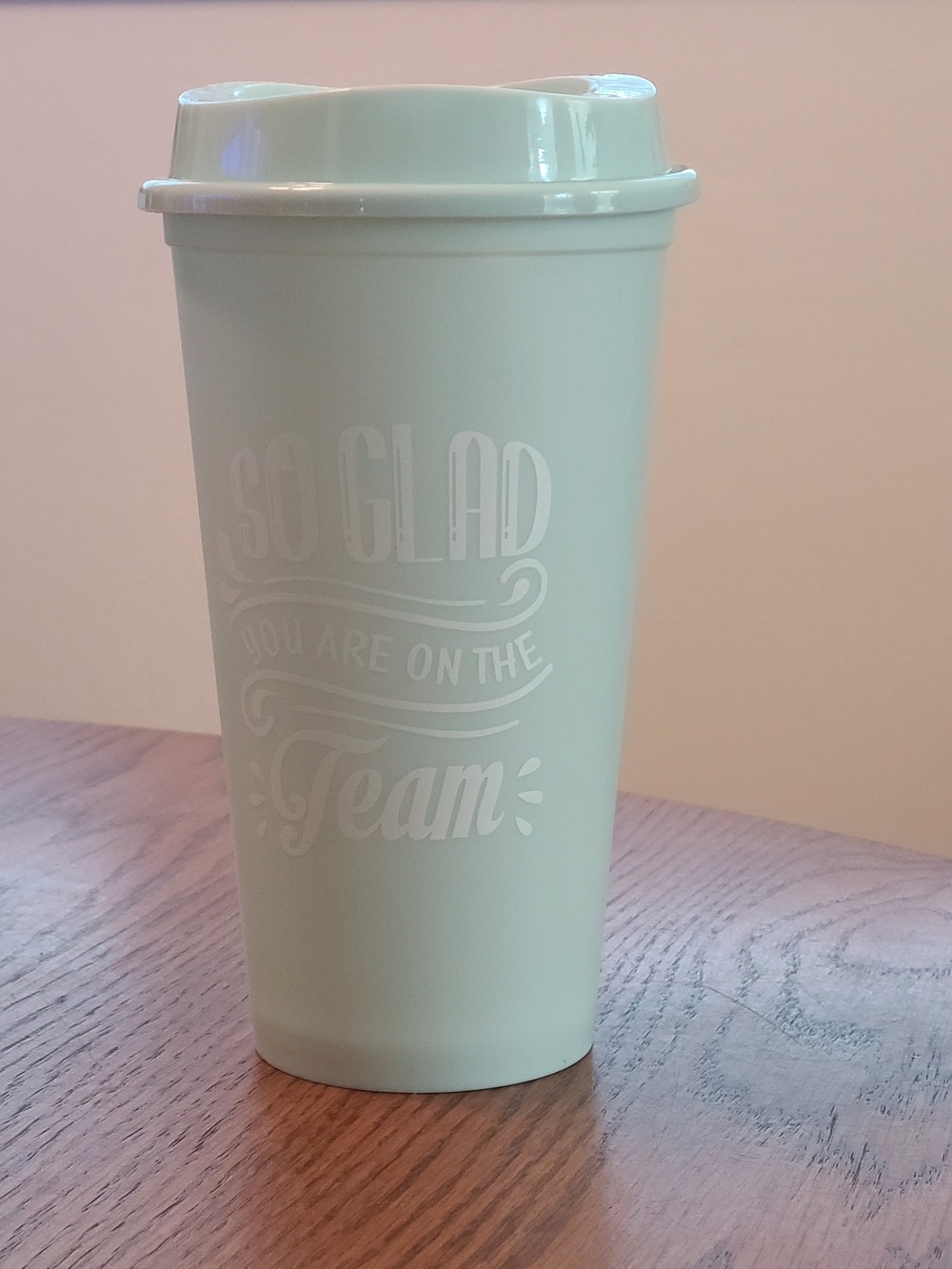 Reusable Mint Travel Tumbler Cup